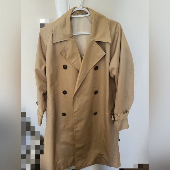 NWOT Maxmara weekend Double-breasted trench coat in showerproof fabric - Picture 4 of 8